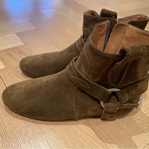 Isabel marant suede brown boots